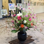 【水彩画作品展】花装飾リリス会場終了しました