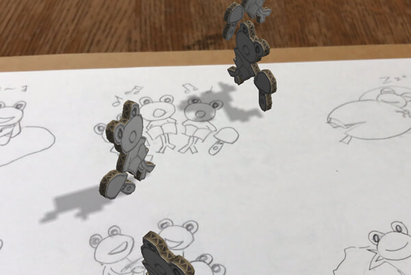 らくがきar アプリ使ってみた 自分の絵が動き出すって面白い