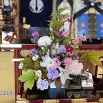 法事のお花アレンジ
